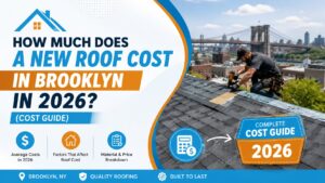 How Much Does a New Roof Cost in Brooklyn in 2026 (Complete Cost Guide)